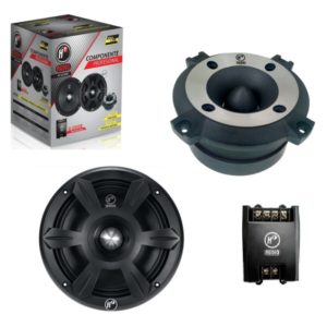 HF-66.9PRO Set De Medios 6.5 Pulgadas 300 Watts 80 Rms Con Tweeter Y Crossover (Open Show) HF Audio