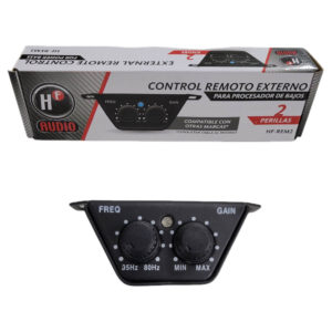 HF-REM2 Control de dos Perillas para Epicentro Procesador de Bajos Parametrico HF Audio