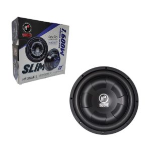 HF-SLIM12 Subwoofer 12 Pulgadas 1600 Watts 800 Rms Doble Bobina Slim HF Audio