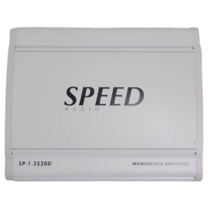 SP-1.2520D Amplificador 5000 Watts 2500 Rms Con 1 Canal Clase D Con Control Remoto Speed