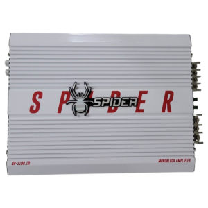 SR-3100.1D Amplificador 3000 Watts 3000 Rms 1 Canal Clase D Con Control Remoto Spider
