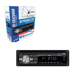 SR-CD4200UB Est&eacute;reo Mp3 Usb SD Aux CD DVD Bluetooth Y Caratula Desmontable Spider