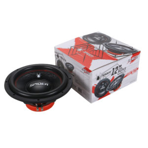 SR-W122D Subwoofer 12 Pulgadas 1500 Watts 750 Rms Doble Bobina Spider
